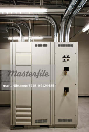 Control unit in computer server room