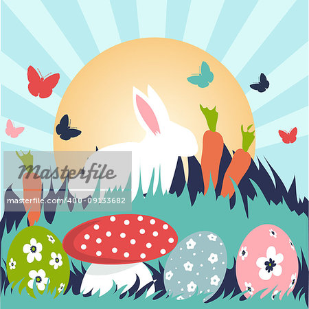 Easter greeting card