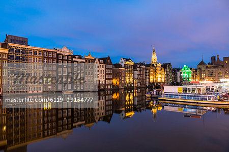 Damrak, Amsterdam, Netherlands, Europe