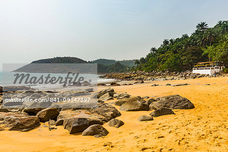 Beautiful remote beach on Los islands, Republic of Guinea, West Africa, Africa