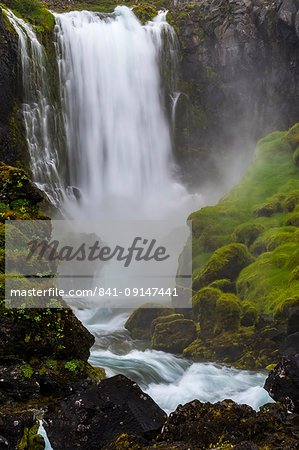 Dynjandi Waterfall, Westfjords, Iceland, Polar Regions