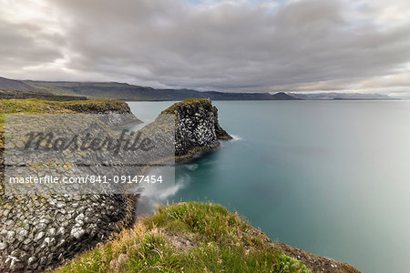 Rock formations, Arnarstapi, Snaefellsnes Peninsula, Iceland, Polar Regions