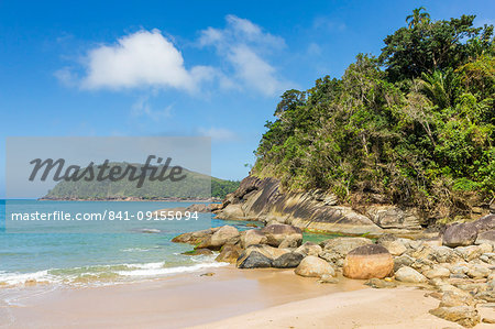 Antigo Beach near Paraty, Rio de Janeiro, Brazil, South America