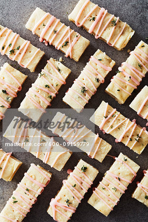 Grapefruit short bread cookies