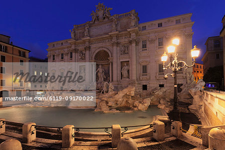 Trevi Fountain (Fontana di Trevi), Rome, Lazio, Italy, Europe