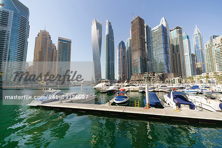 Dubai Marina, Dubai, United Arab Emirates, Middle East