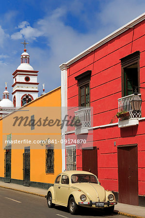 Independencia Street, Trujillo, Peru, South America