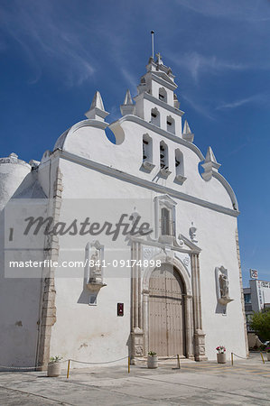 Colonial Church of Santiago Apostol, Merida, Yucatan, Mexico, North America
