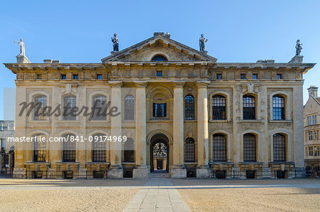 Clarendon Building, University of Oxford, Oxford, Oxfordshire, England, United Kingdom, Europe