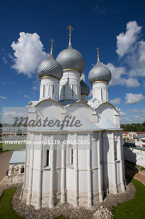 Assumption Cathedral, Rostov Veliky, Golden Ring, Yaroslavl Oblast, Russia, Europe