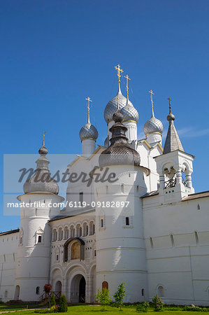 Resurrection of Christ Gate Church, Kremlin, Rostov Veliky, Golden Ring, Yaroslavl Oblast, Russia, Europe