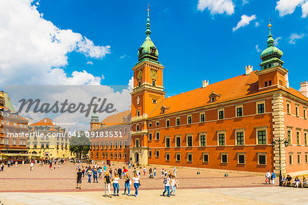 Royal Castle in Plac Zamkowy (Castle Square), Old Town, UNESCO World Heritage Site, Warsaw, Poland, Europe