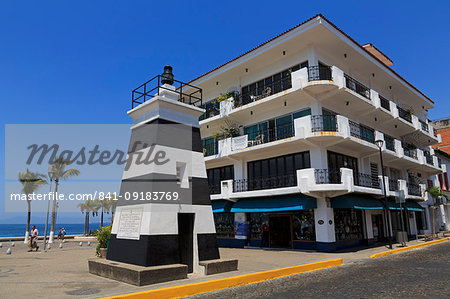 Front Range Lighthouse, Puerto Vallarta, Jalisco State, Mexico, North America