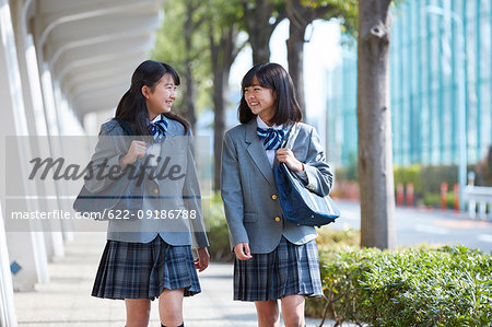 Japanese junior high students