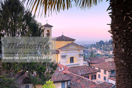 Church of Borgo Canale during sunrise. Bergamo(Upper city), Lombardy, Italy. Church of Borgo Canale during sunrise. Bergamo(Upper city), Lombardy, Italy.