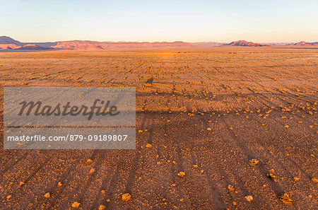 Aerial view of Sossusvlei desert at sunset,Namib Naukluft national park,Namibia,Africa