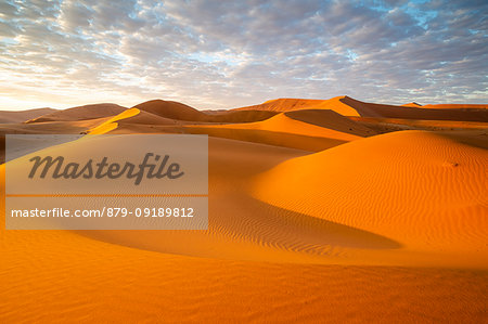 Sossusvlei sand dunes at sunrise,Namib Naukluft national park,Namibia,Africa