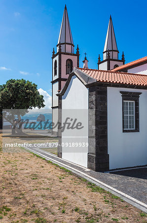 Portugal, Azores, Pico, Madalena, Church of Santa Maria Madalena.