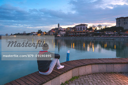 Clusane d'Iseo, Iseo lake, Brescia province, Lombardy, Italy, Europe.