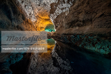 La Cueva de los Verdes, Lanzarote, Canary island, Spain, Europe