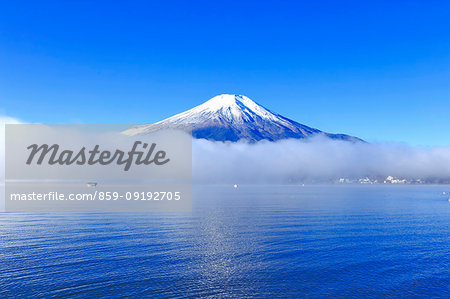 Mount Fuji from Yamanashi Prefecture, Japan