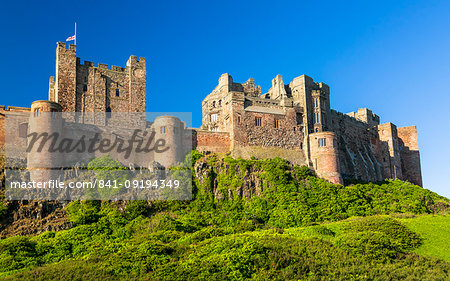 Bamburgh Castle, Northumberland, England, United Kingdom, Europe