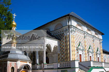 St. Sergius Church, The Holy Trinity Saint Sergius Lavra, UNESCO World Heritage Site, Sergiev Posad, Russia