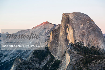 Half Dome viewed from Glacier Point, Yosemite National Park, UNESCO World Heritage Site, California, United States of America, North America