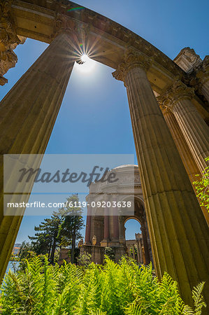 View of Palace of Fine Arts Theatre, San Francisco, California, United States of America, North America View of Palace of Fine Arts Theatre, San Francisco, California, United States of America, North America