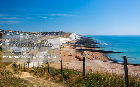 Marina Cliffs and Undercliff Beach, Brighton, Sussex, England, United Kingdom, Europe