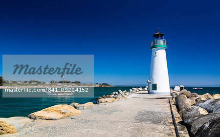 Walton Lighthouse, Santa Cruz, California, United States of America, North America