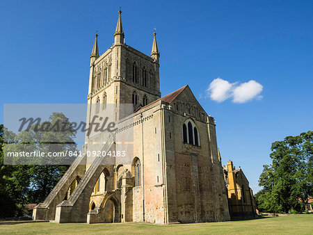 Pershore Abbey, Pershore, Worcestershire, England, United Kingdom, Europe