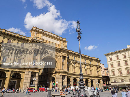 Piazza della Repubblica, Florence, Tuscany, Italy, Europe