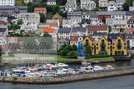 Yacht Marina, Bergen City, Hordaland County, Norway, Scandinavia, Europe