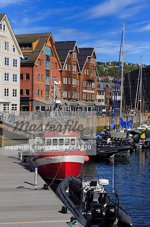 Port, Tromso City, Tromsoya Island, Troms County, Norway, Scandinavia, Europe