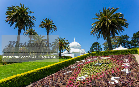 Conservatory of Flowers, Golden Gate Park, San Francisco, California, United States of America, North America