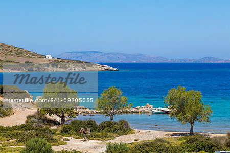 Blefoutis beach, Leros Island, Dodecanese, Greek Islands, Greece, Europe