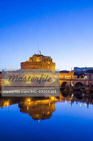 Castel Sant'Angelo, UNESCO World Heritage Site, Rome, Lazio, Italy, Europe