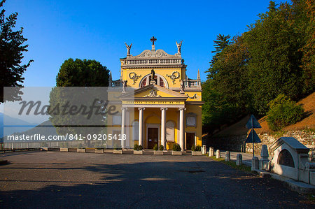 Sanctuary of the Madonna della Bocciola, Ameno, Piemonte (Piedmont), Italy, Europe