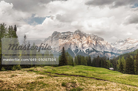 Mountain view, Alta Badia South Tyrol, Italy Mountain view, Alta Badia South Tyrol, Italy