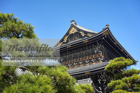 The Higashi Honganji Temple, Kyoto, Japan, Asia
