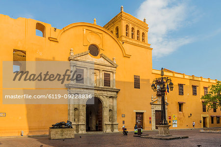 The church of Santo Domingo, Cartagena, Colombia, South America