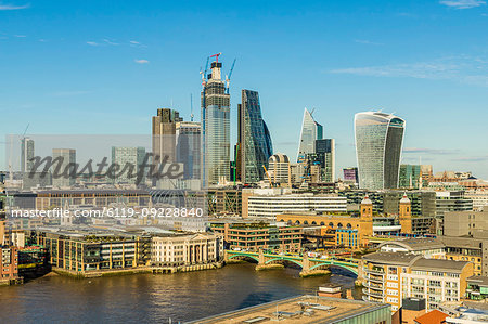 The City of London skyline, London, England, United Kingdom, Europe