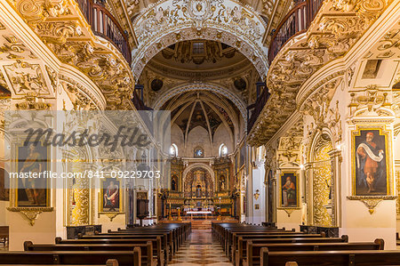 Interior of the San Agustin Church, Cordoba, Andalusia, Spain, Europe