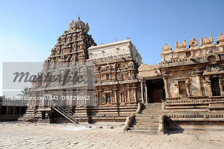 The 11th century Gangaikonda Cholapuram Brihadisvara temple dedicated to Shiva, UNESCO World Heritage Site, Ariyalur district, Tamil Nadu, India, Asia