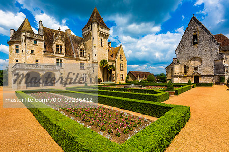 Josephine Baker's  Chateau des Milandes, Dordogne, Nouvelle-Aquitaine, France.