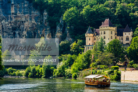 La Roque-Gageac, Dordogne, Nouvelle-Aquitaine, France.