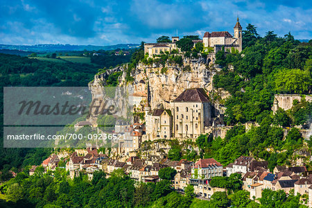 Rocamadour, Occitanie, Lot, France.