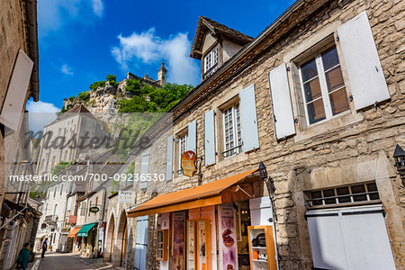 Rocamadour, Occitanie, Lot, France.