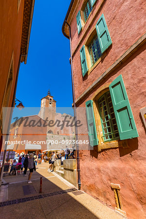 Roussillon, Luberon Valley, Provence-Alpes-Cote d'Azur, Provence, France.